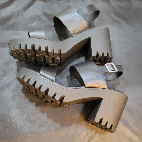 BRAND NEW MADDEN GIRL G-STARRY BLOCK HEEL OPEN-TOE PLATFORM SANDAL - Picture 6 of 10